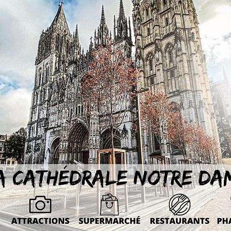 Cosy'Appart - La Cauchoise Apartment Rouen Ngoại thất bức ảnh