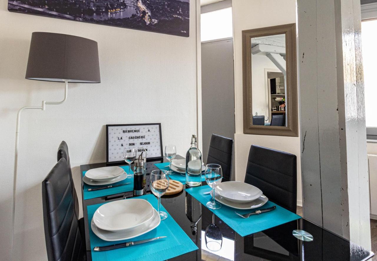 Cosy'Appart - La Cauchoise Apartment Rouen Ngoại thất bức ảnh