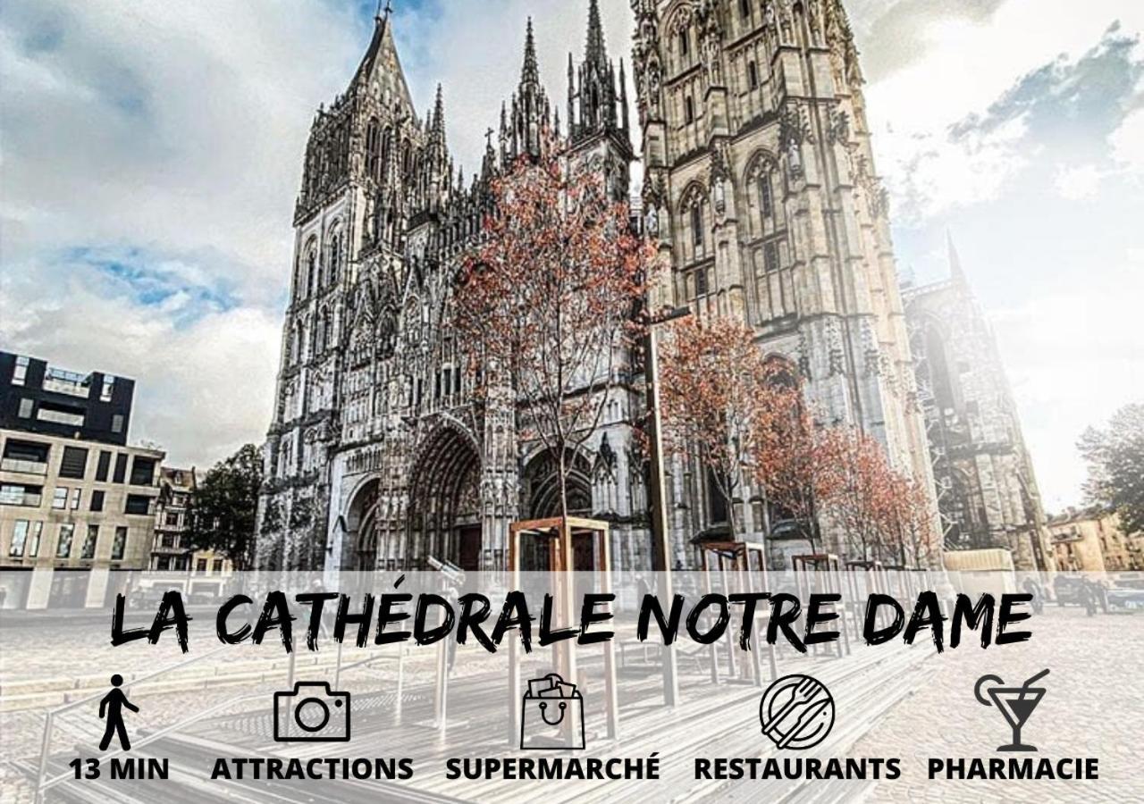 Cosy'Appart - La Cauchoise Apartment Rouen Ngoại thất bức ảnh